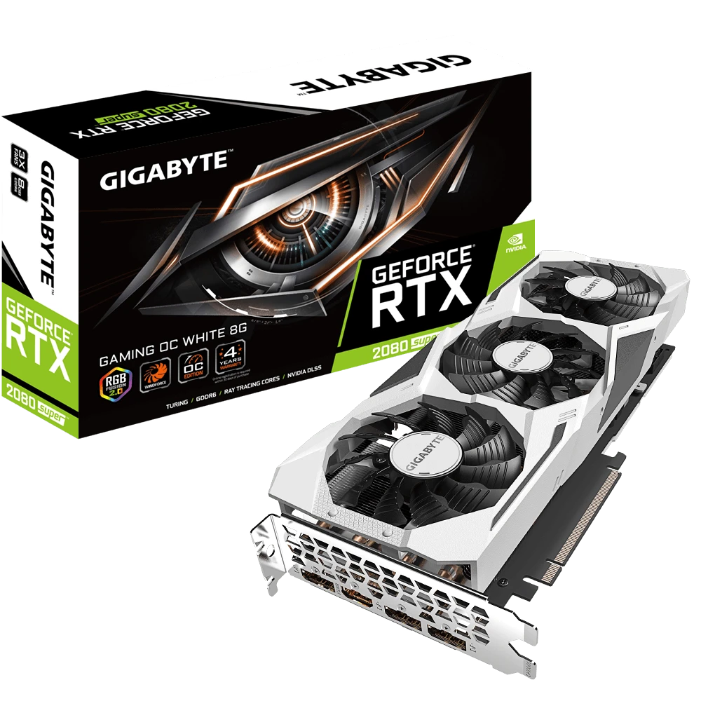Gigabyte GeForce® RTX 2080 SUPER GAMING OC WHITE 8G